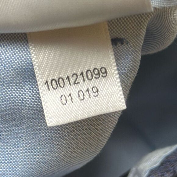 Brooks Brothers Mens Lightweight Advantage Chino Clark Blue Stretch Pants W36/L3 - Picture 10 of 10